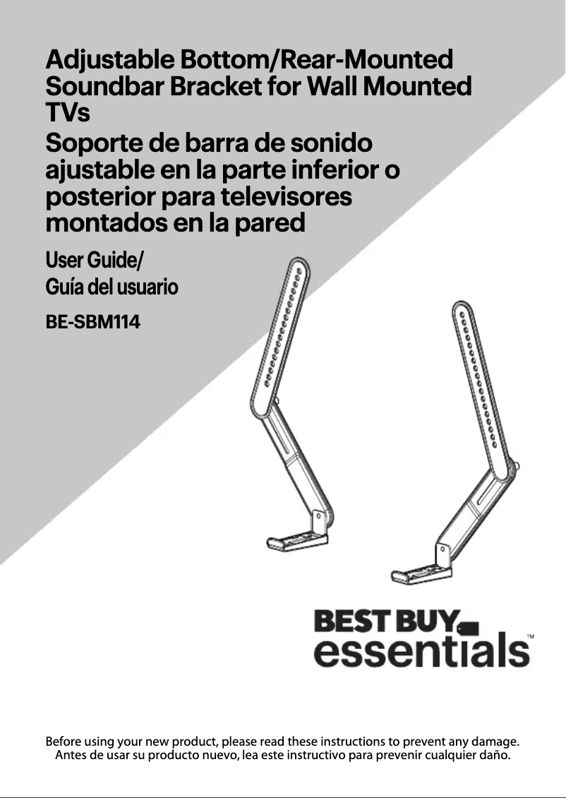 Page n°1 - Manuel utilisateur Best Buy BE-SBM114