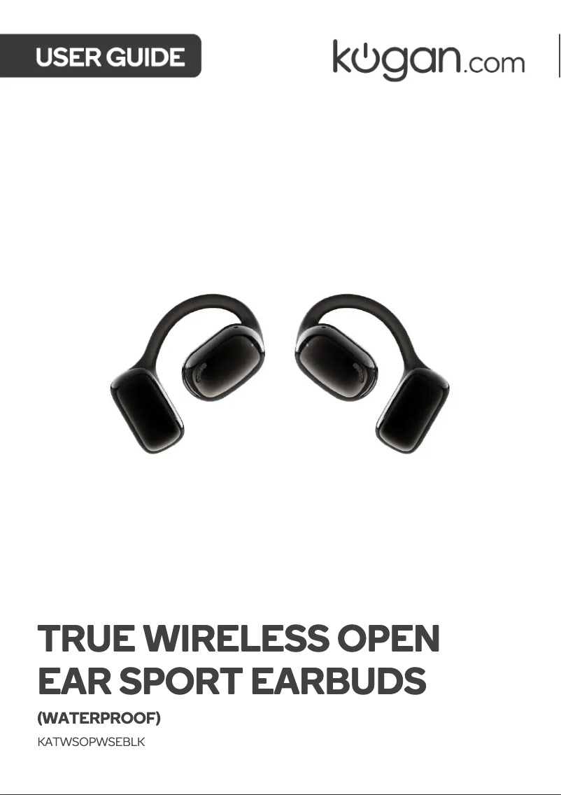 Image de la première page du manuel de l'appareil KATWSOPWSEBLK