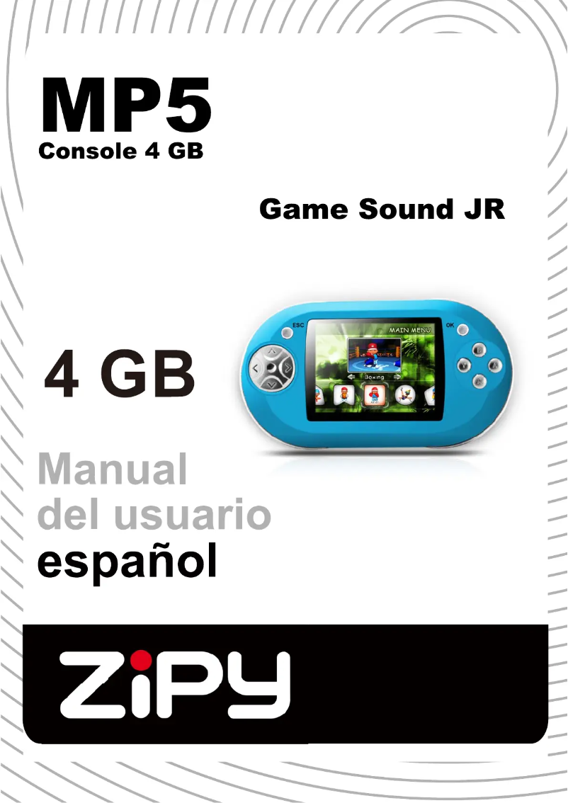 Página 1 del manual Manual de usuario Zipy Game Sound JR
