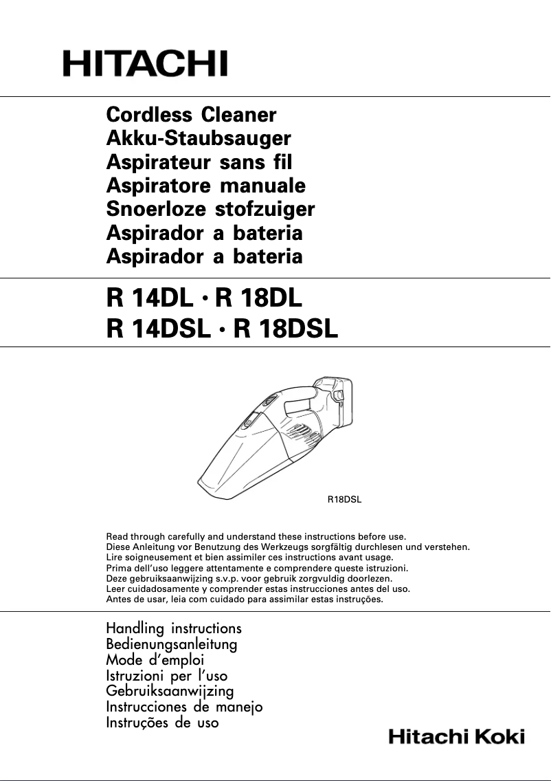 Image de la première page du manuel de l'appareil R14DSL