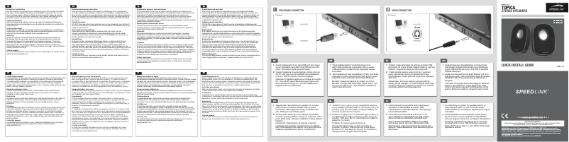 Image de la première page du manuel de l'appareil Topica SL-8000-BK