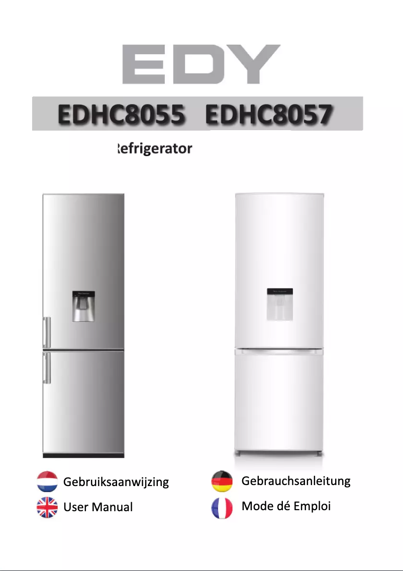 Page n°1 - Manuel utilisateur Edy EDHC8057