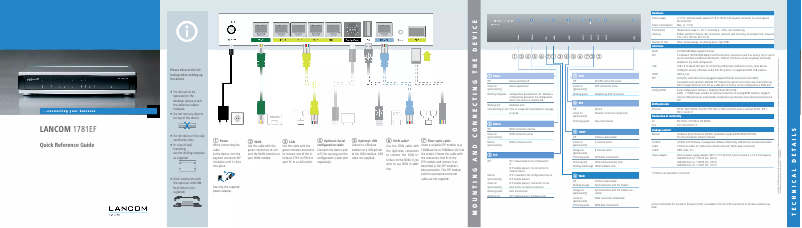Página 1 del manual Manual de usuario Lancom 1781EF