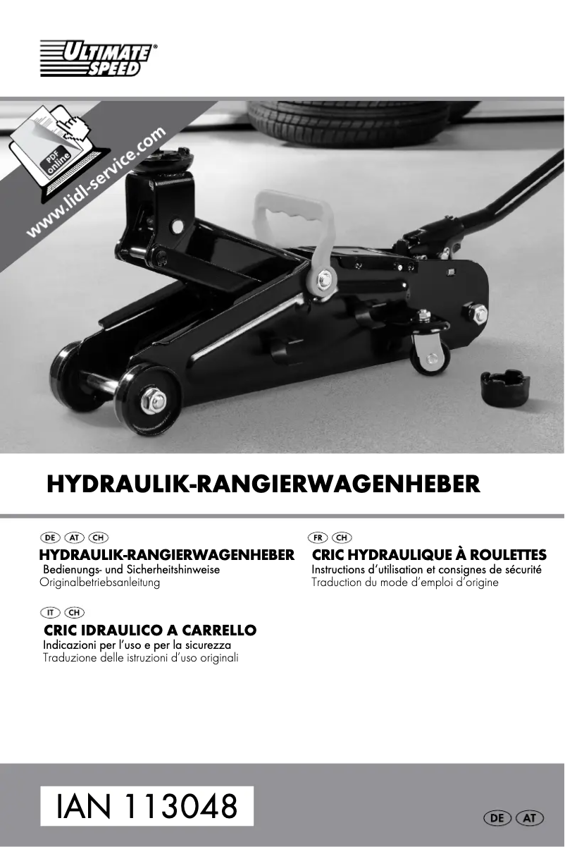 Page 1 de la notice Manuel utilisateur Ultimate Speed HG00026