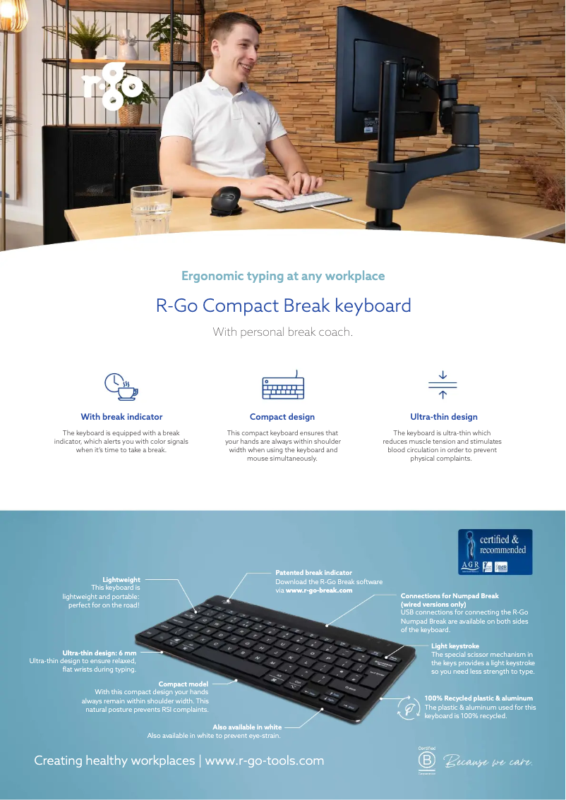 Page n°1 - Fiche technique R-Go Tools Compact