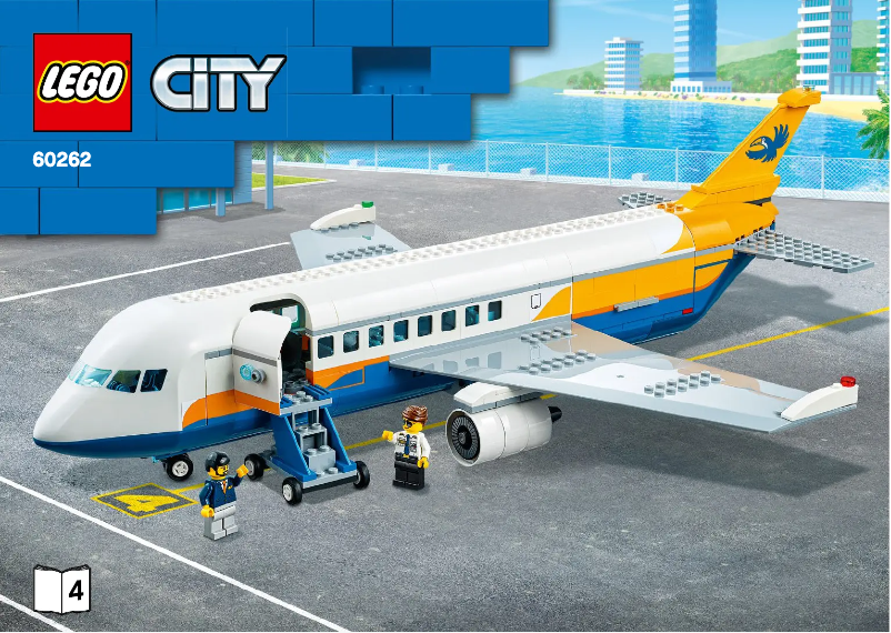 Page 1 de la notice Manuel utilisateur Lego City 60262
