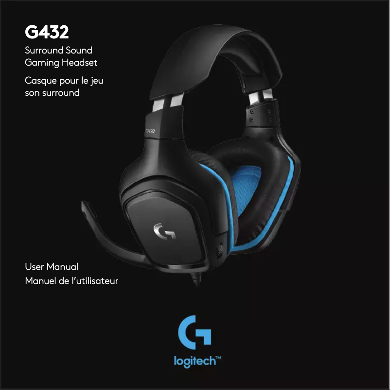 Page n°1 - Manuel utilisateur Logitech G432