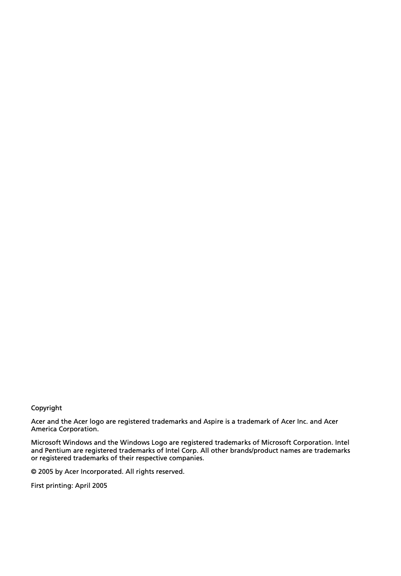 Image de la première page du manuel de l'appareil Aspire E360