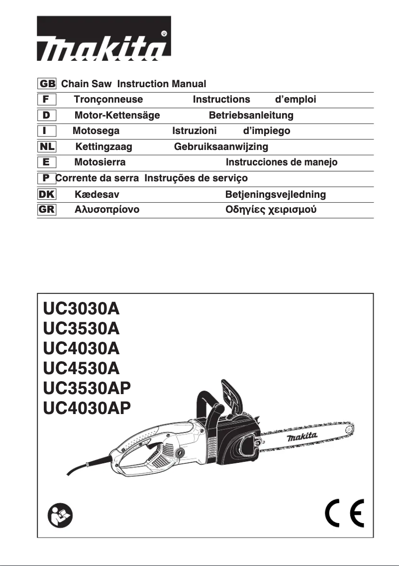 Page 1 de la notice Manuel utilisateur Makita UC3530A