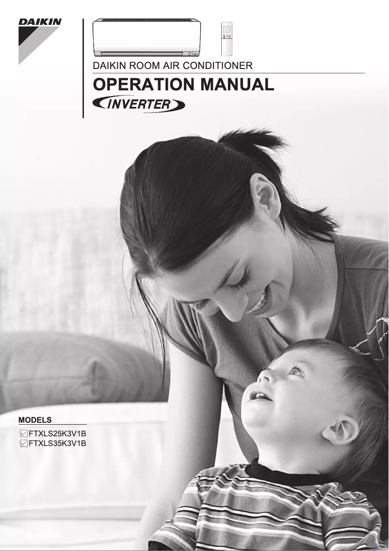 Imagen de la primera página del manual del dispositivo FTXLS25K3V1B