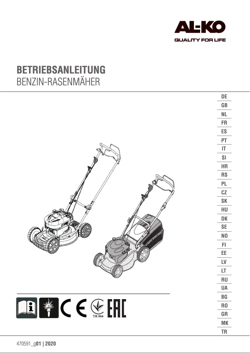 Image de la première page du manuel de l'appareil Classic 4.62 SPI-A Plus