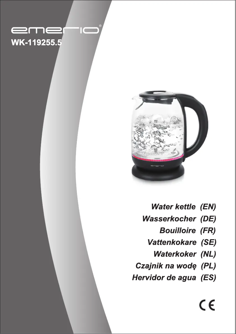Página 1 del manual Manual de usuario Emerio WK-119255.5