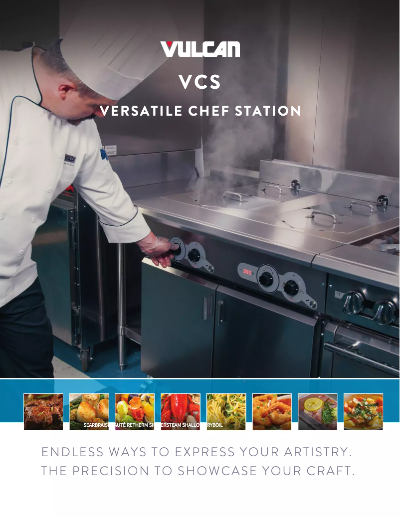 Page 1 de la notice Brochure Vulcan VCS36D