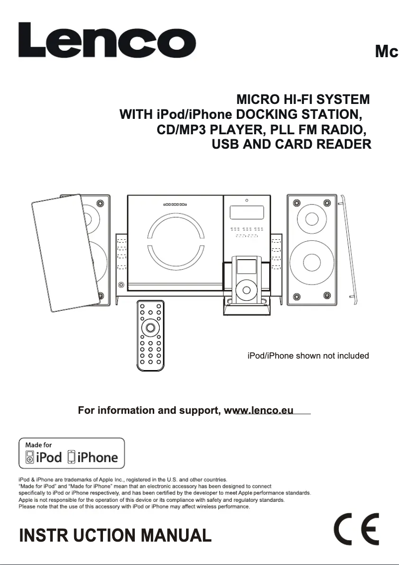 First page image of the manual for MCI-210
