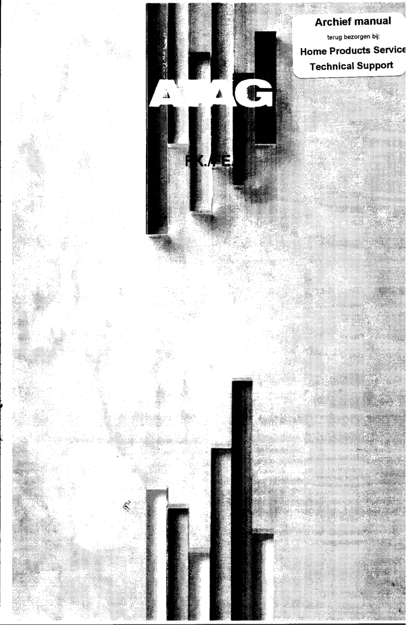 Page n°1 - Manuel utilisateur Atag FK055