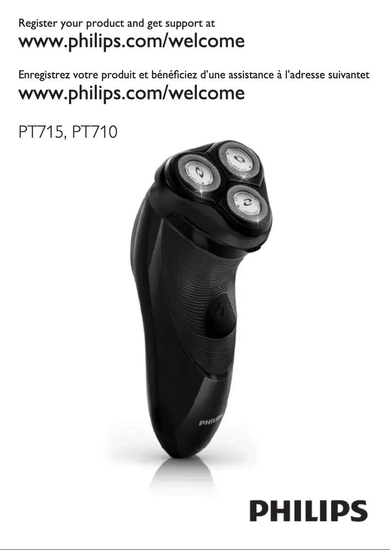 Image de la première page du manuel de l'appareil PowerTouch PT710