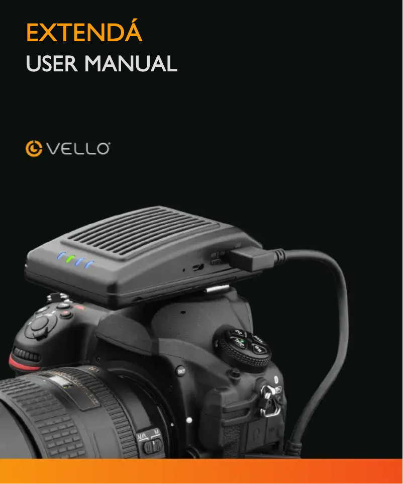 Página 1 del manual Manual de usuario Vello LW-100