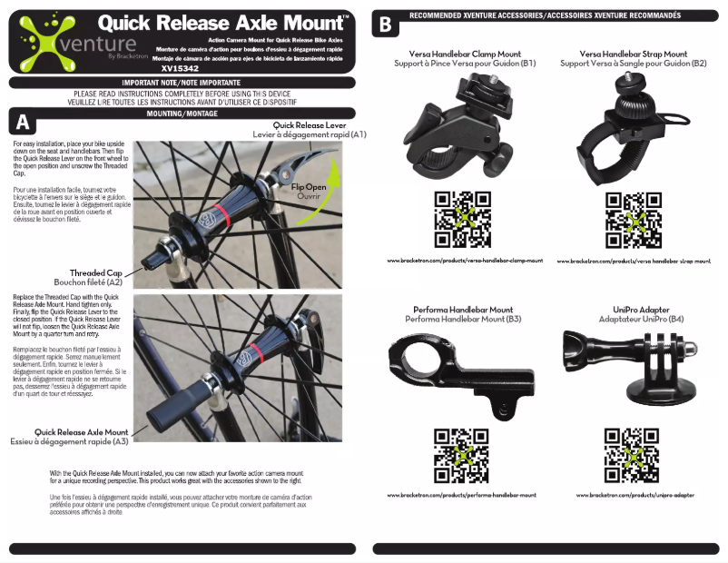 Image de la première page du manuel de l'appareil XV1-534-2