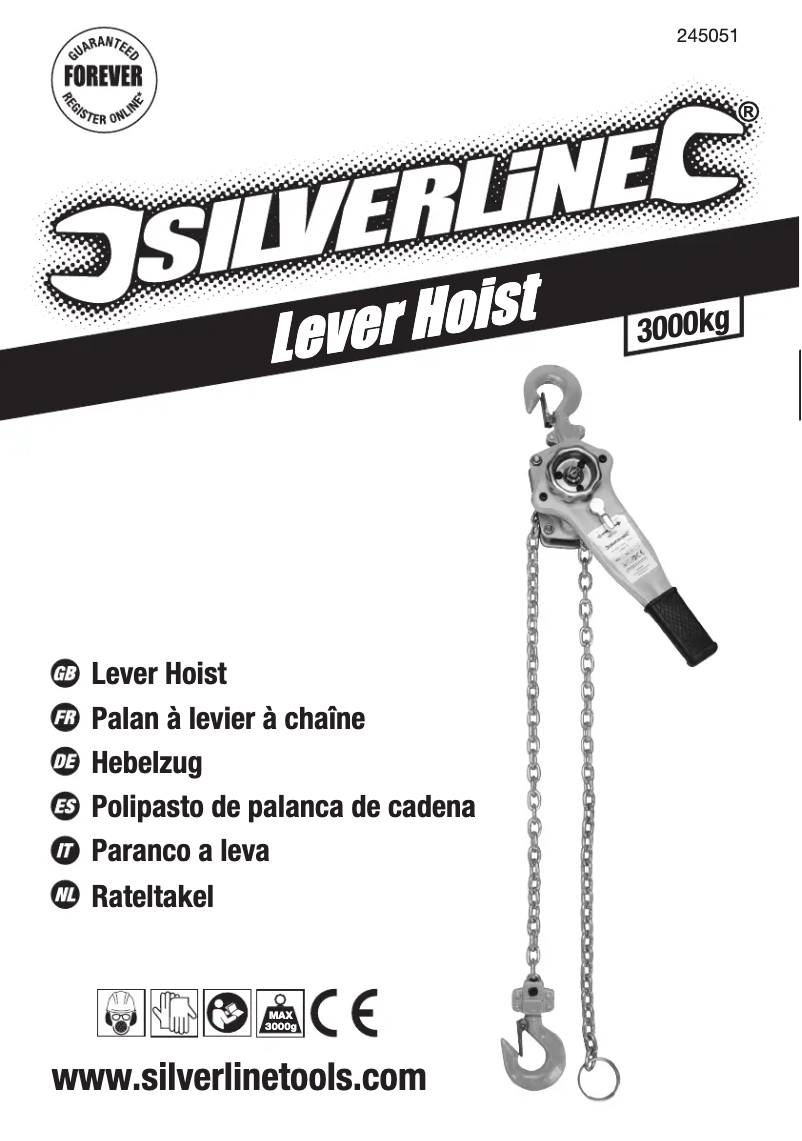 Image de la première page du manuel de l'appareil 245051