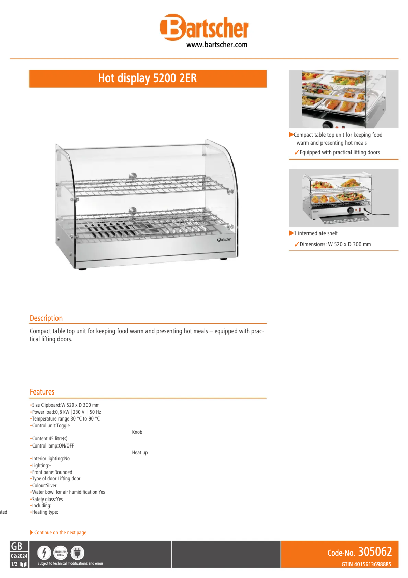 Image de la première page du manuel de l'appareil 5200 2ER