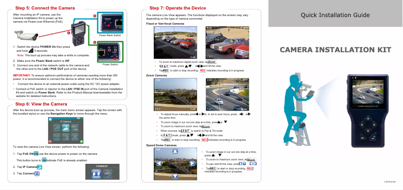 Image de la première page du manuel de l'appareil PMON-2000