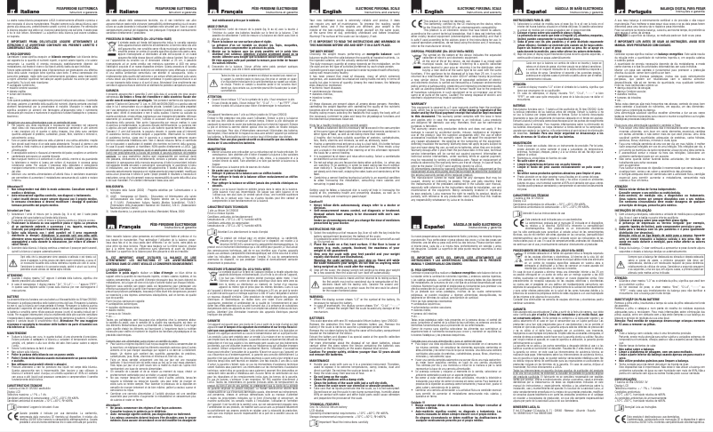 Página 1 del manual Manual de usuario Laica PS1034