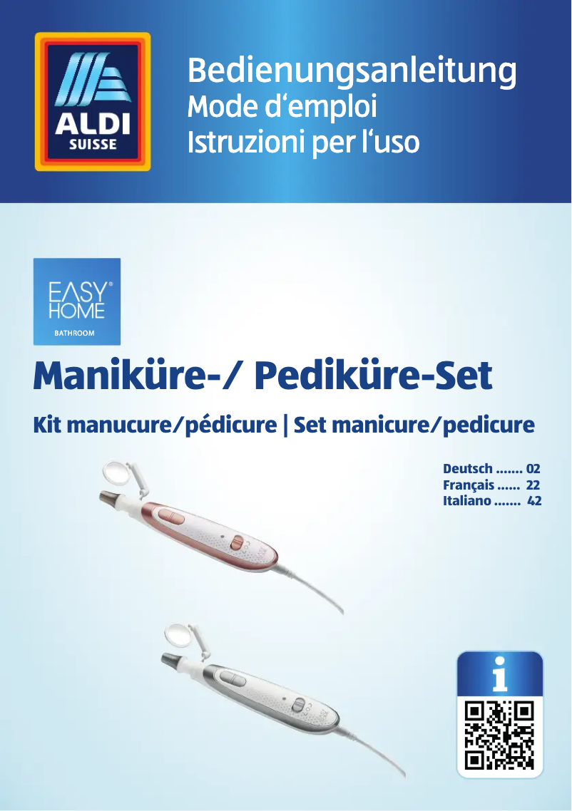 Page n°1 - Manuel utilisateur Easy Home GT-MP-06