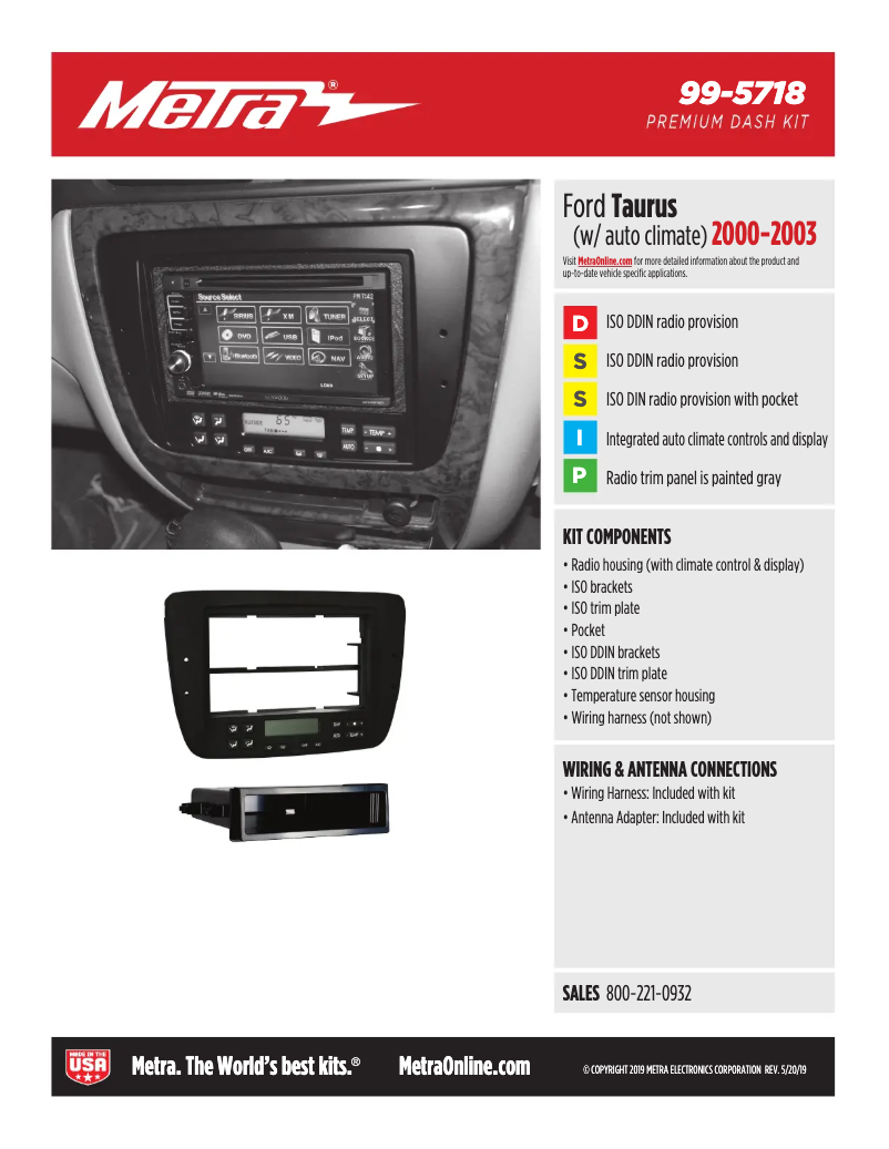 Página 1 del manual Ficha técnica AXESS 99-5718