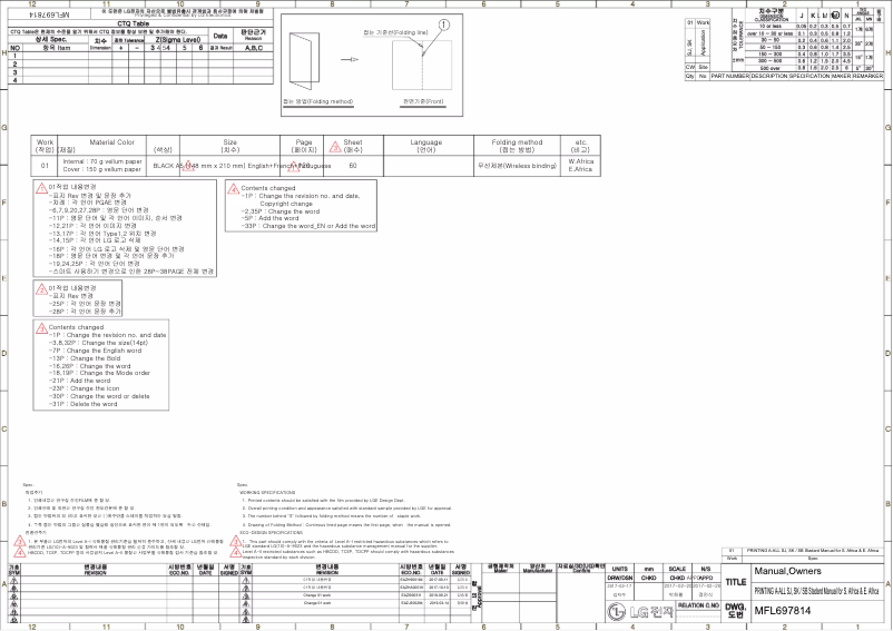 Image de la première page du manuel de l'appareil S4NQ09WA5QG