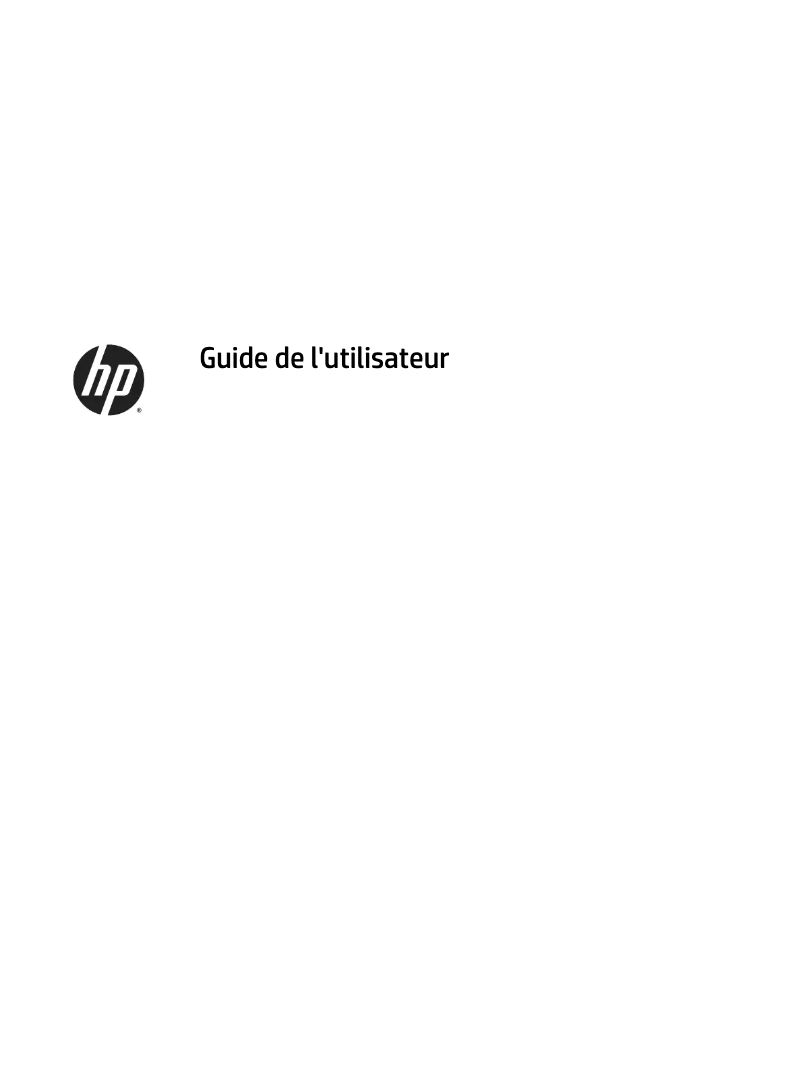 Page n°1 - Manuel utilisateur HP EliteDisplay E231