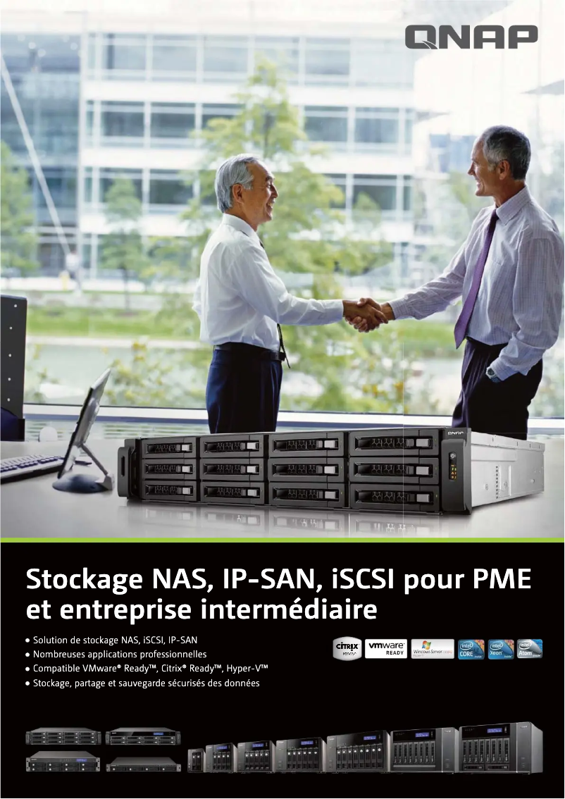 Page n°1 - Fiche technique QNAP TS-559 Pro II