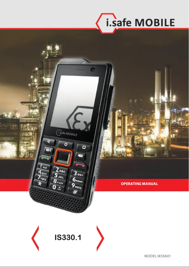 Image de la première page du manuel de l'appareil IS330.1