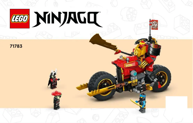 Page 1 of the manual User Manual Lego Ninjago 71783