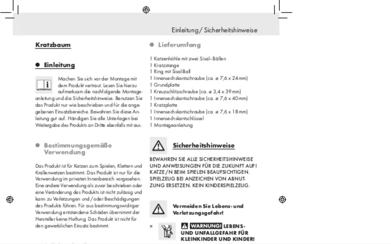 Imagen de la primera página del manual del dispositivo IAN 63804