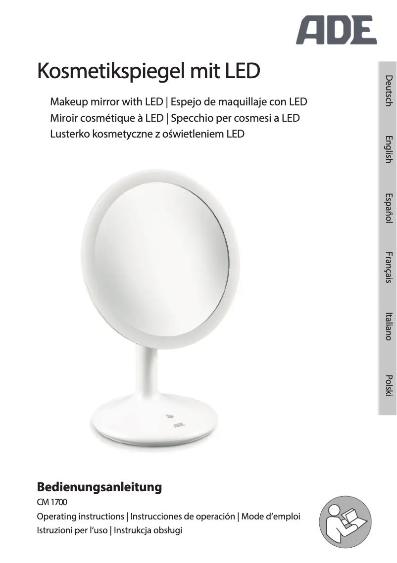 Image de la première page du manuel de l'appareil CM1700