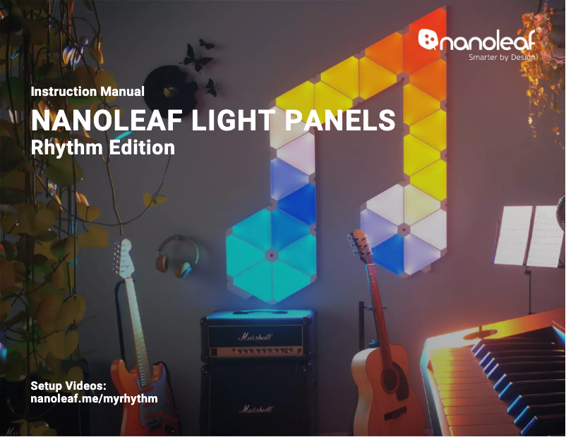 Page n°1 - Manuel utilisateur Nanoleaf Light Panels Rhythm Edition
