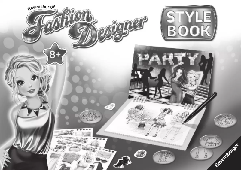 Image de la première page du manuel de l'appareil Fashion Designer Stylebook Party