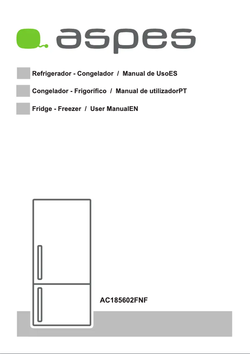 Image de la première page du manuel de l'appareil AC185602FNF