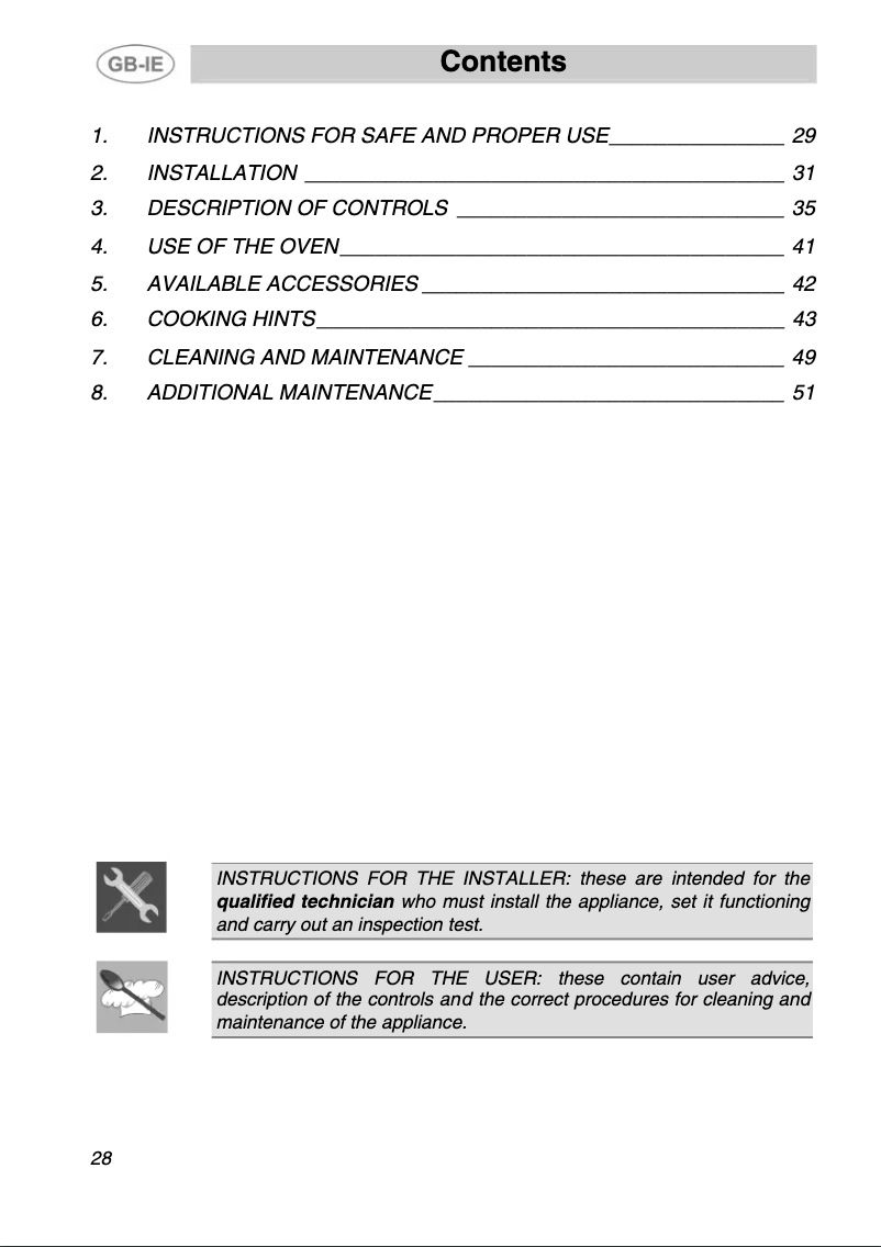 Page n°1 - Manuel utilisateur Smeg SE 910 MFP 5