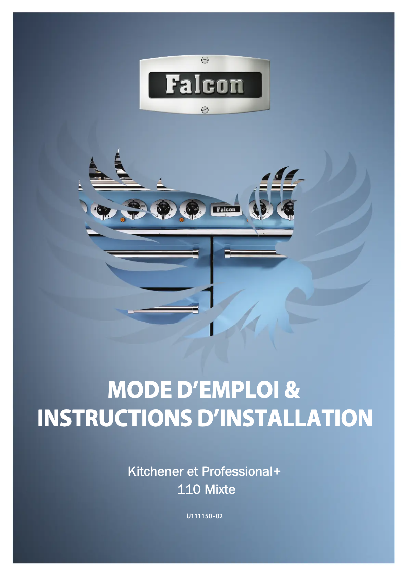 Page n°1 - Manuel utilisateur Falcon Kitchener 110