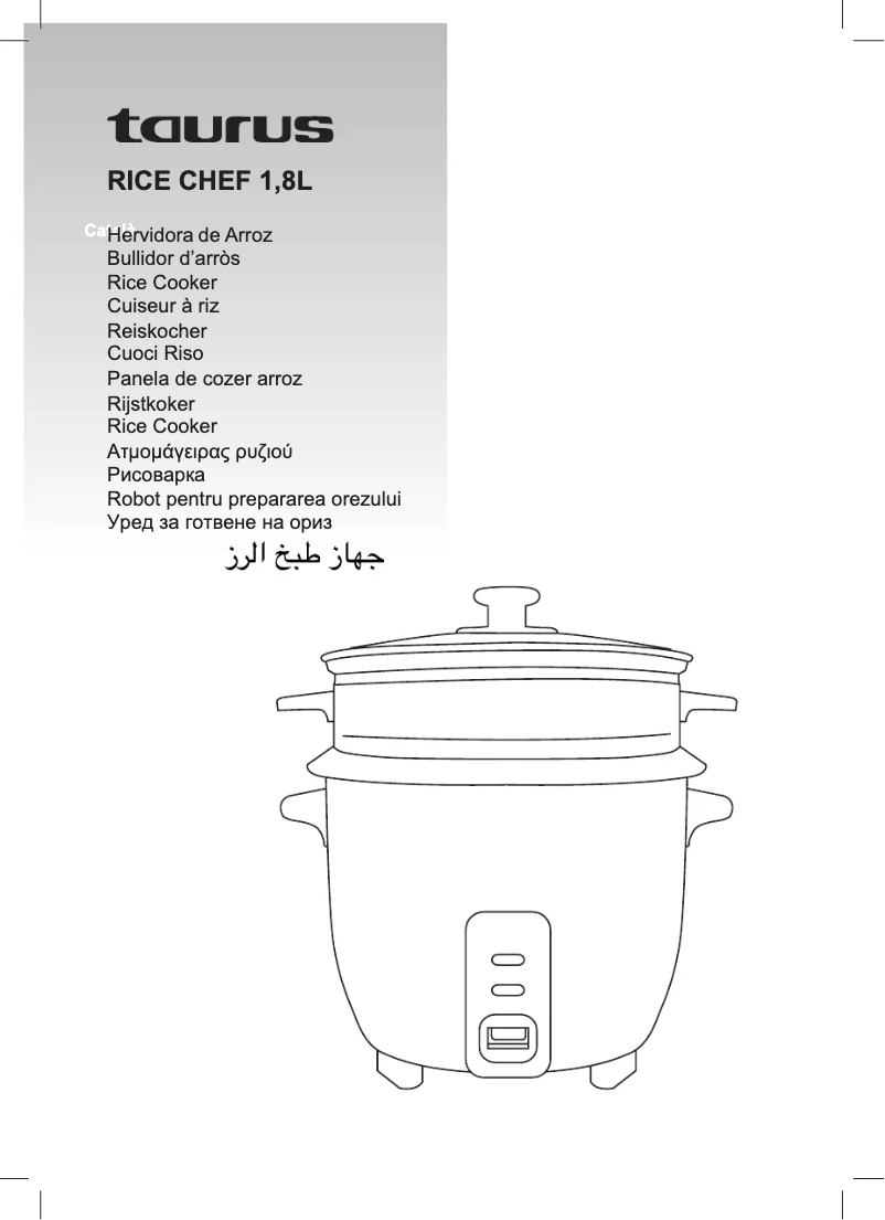 Image de la première page du manuel de l'appareil Rice Chef