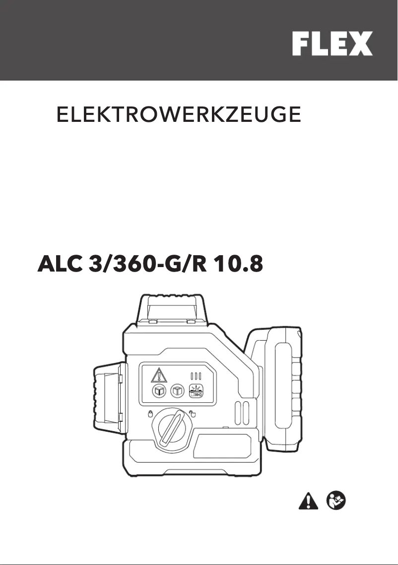 Page 1 de la notice Manuel utilisateur Flex ALC 3/360-G/R 10.8