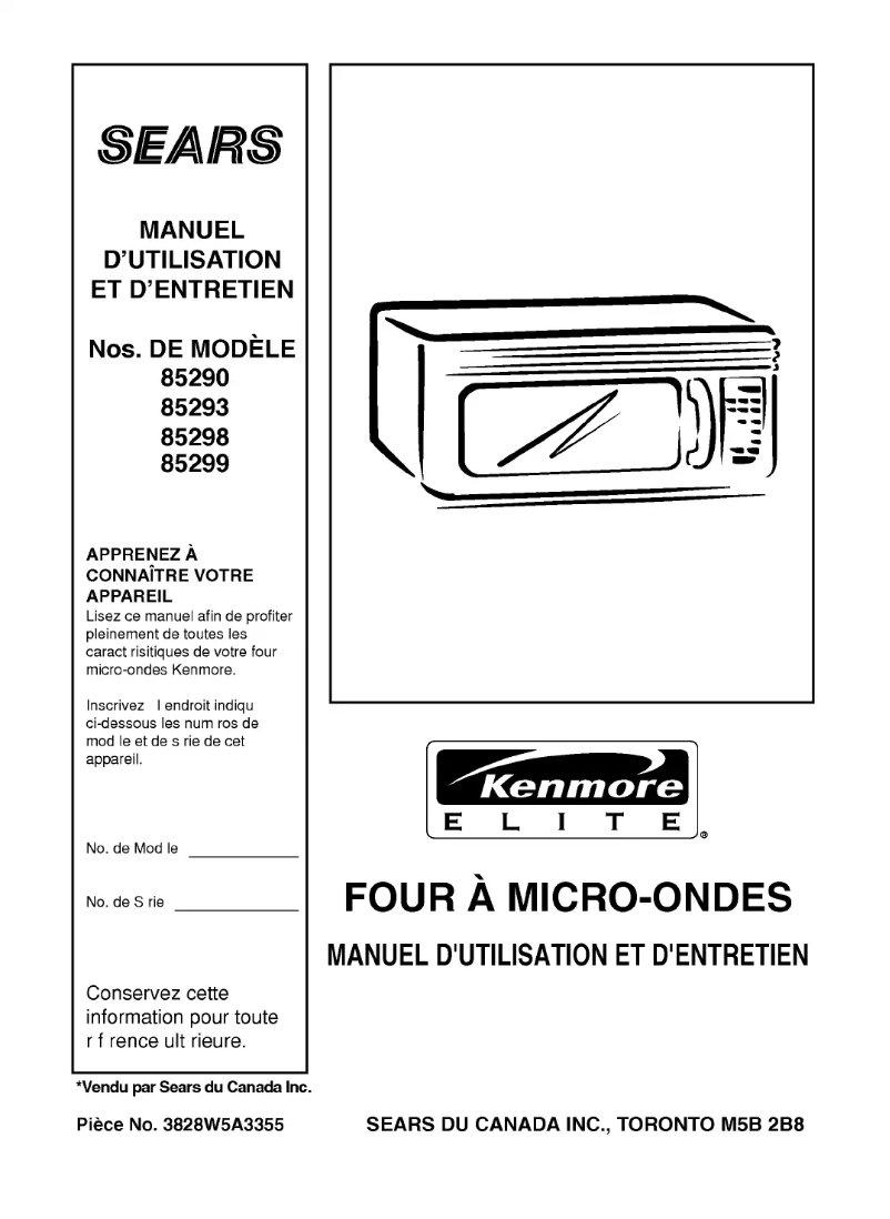 Page n°1 - Manuel utilisateur LG MV-2042KQV
