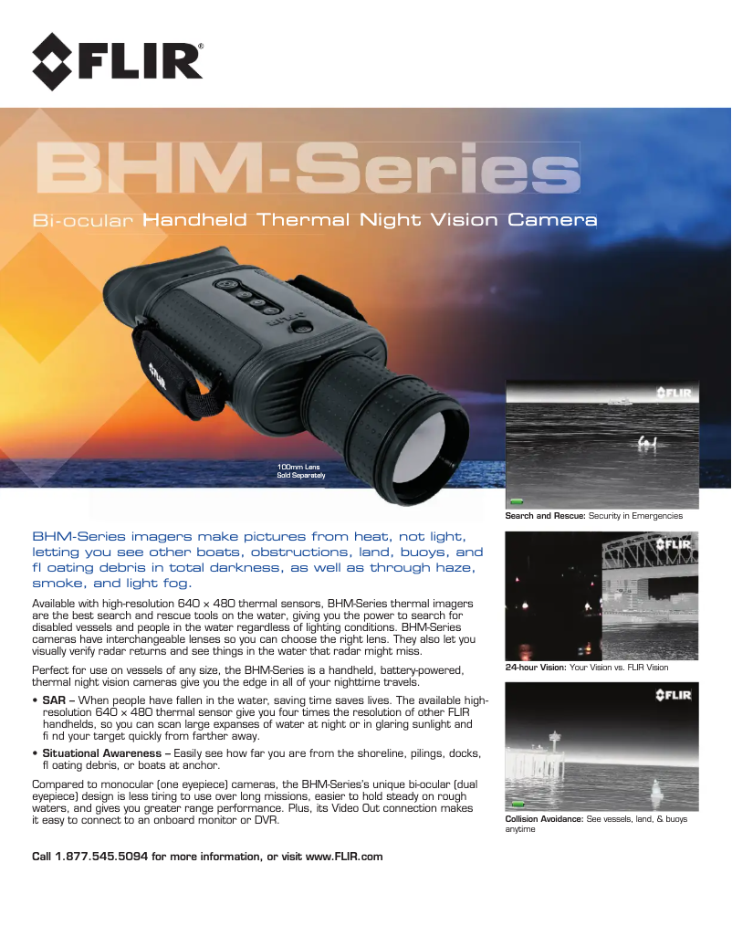 Image de la première page du manuel de l'appareil BHM XR+