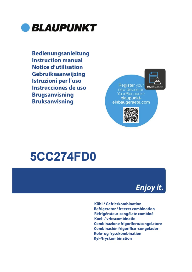 Page n°1 - Guide d'installation Blaupunkt 5CC274FD0