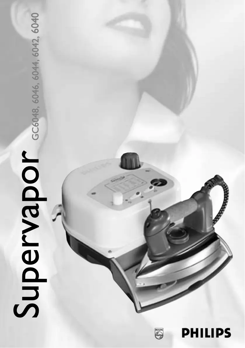 Image de la première page du manuel de l'appareil Supervapor GC6046