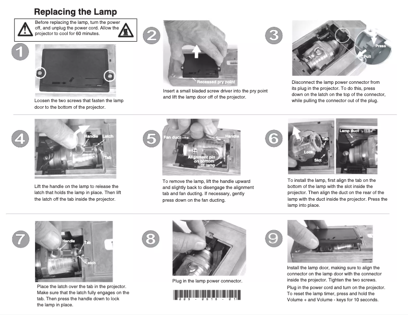 Page 1 de la notice Manuel utilisateur InFocus M1