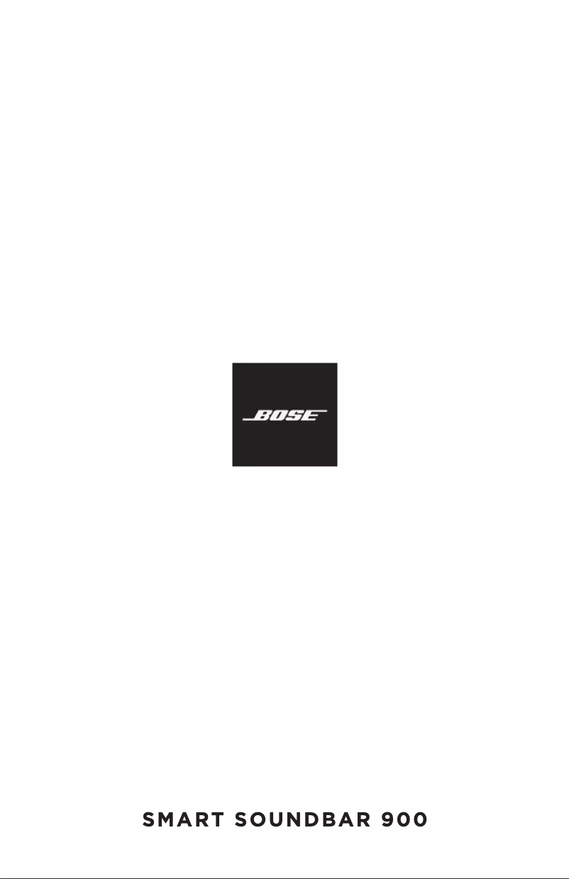 Image de la première page du manuel de l'appareil Smart Soundbar 900
