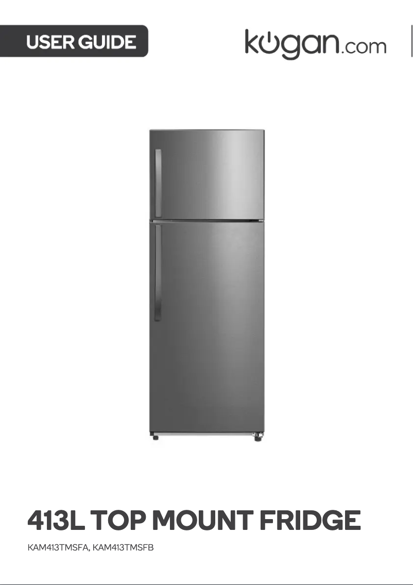 Page 1 de la notice Manuel utilisateur Kogan KAM413TMSFB