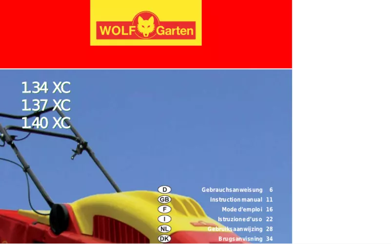 Image de la première page du manuel de l'appareil 1.40 XC